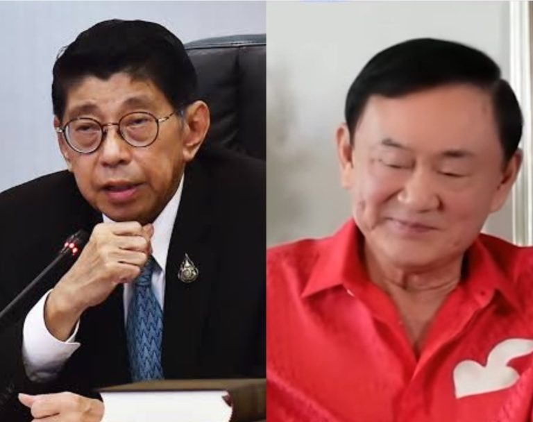 ‘วิษณุ’ชี้’ทักษิณ’กลับไทยไม่มีใครห้ามอยู่ที่เจ้าตัว กระบวนการยุติธรรมรออยู่!!รับส่วนตัวอยากให้กลับ