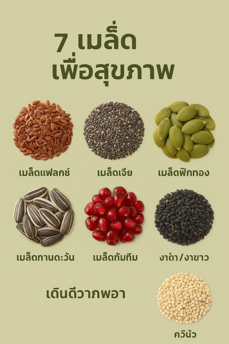 เปิด7 เมล็ดเพื่อสุขภาพ