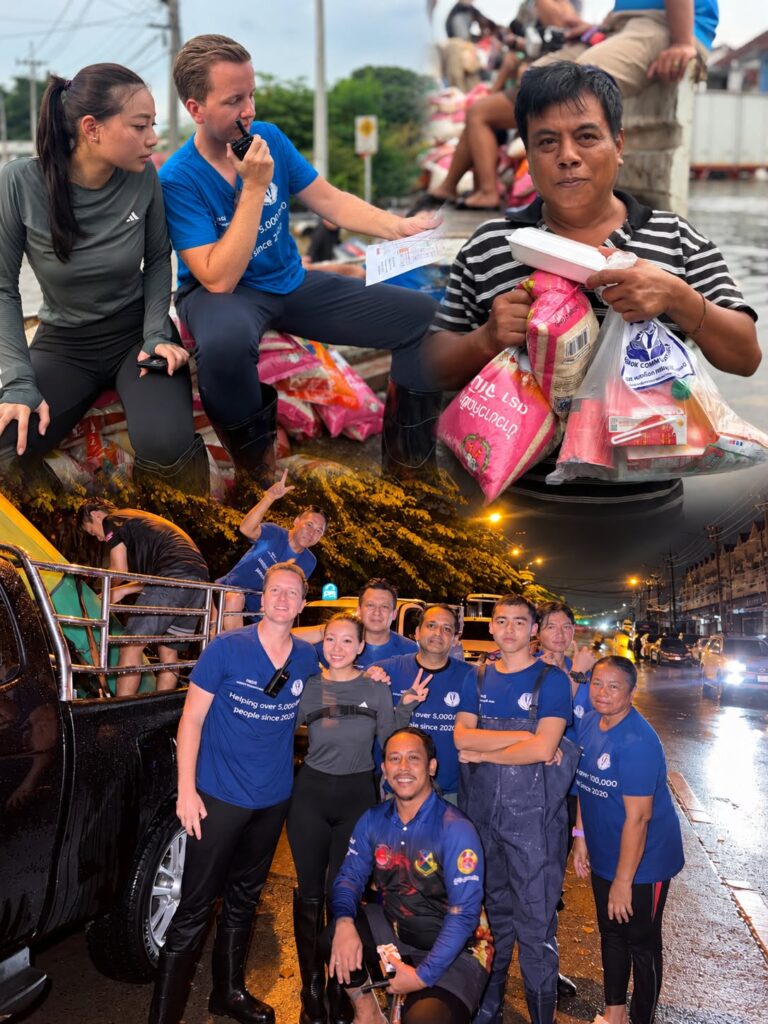 BCHF ลุยเคหะร่มเกล้า! แจก 200 ถุงยังชีพ ข้าวสาร 1,000 กก. และข้าวกล่อง 500 กล่อง ชาวบ้านยกให้ “มูลนิธิสุด ๆ ไปเลย”